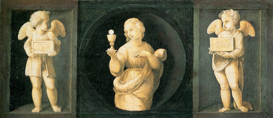 La Foi, 1507 – Raphaël, prédelle Baglioni