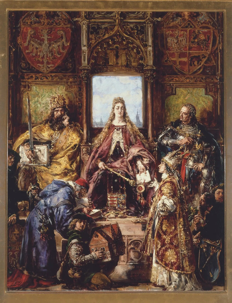 יסוד האקדמיה, 1361–1399–1400 לספירה, מסדרת «היסטוריית הציוויליזציה בפולין» - יאן מאטייקו