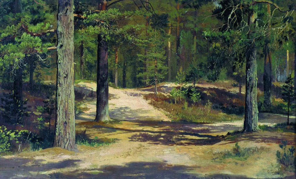 Forêt de pins - Ivan Chichkine - Alpha Reproduction