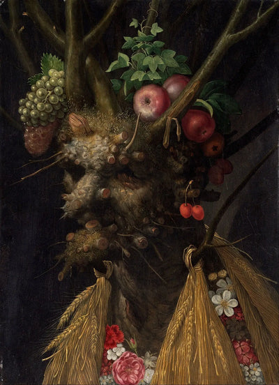 Four Seasons in One Head - Giuseppe Arcimboldo - Alpha Reproduction