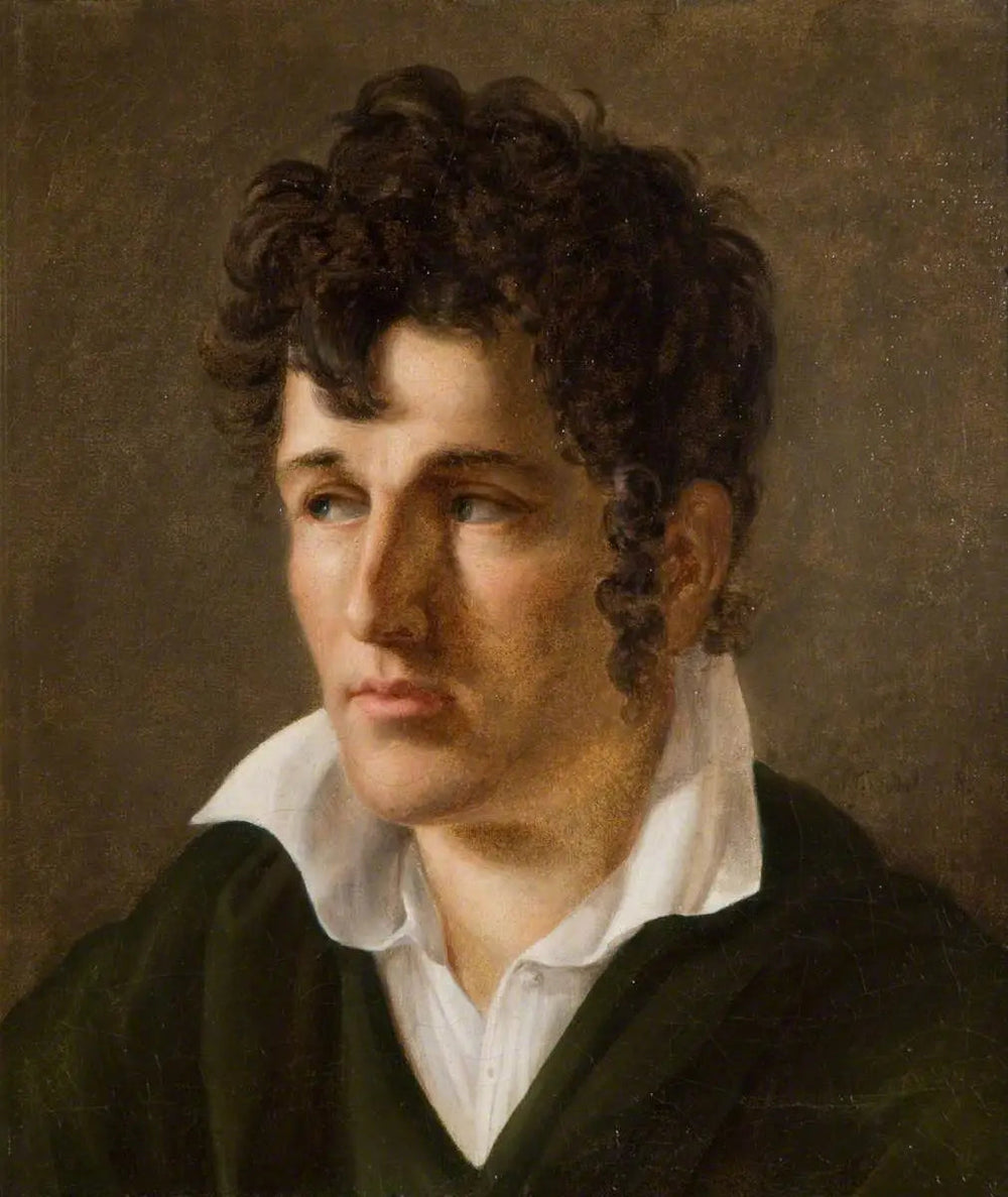 François-René de Chateaubriand (1768-1848) - Anne-Louis Girodet image 1 copie de tableau peinte à la main