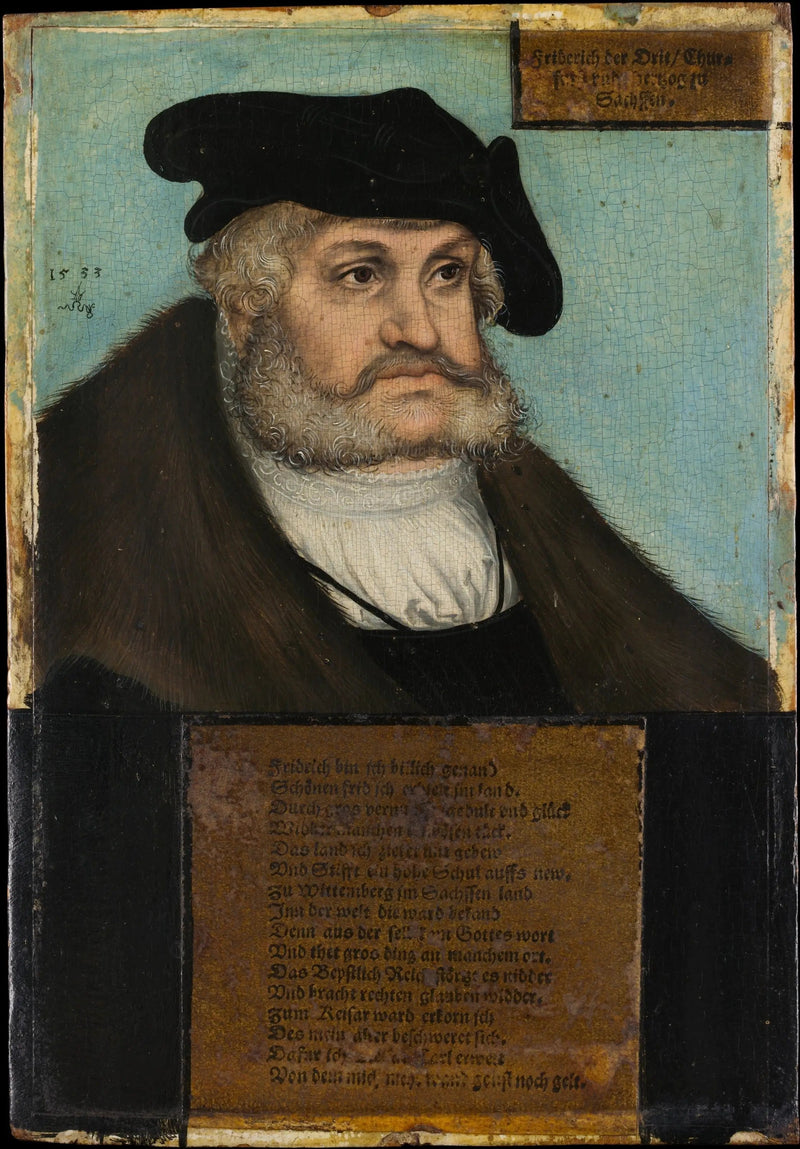 פרדריק השלישי (1463–1525), החכם, אלקטור של סקסוניה - לוקאס קרנאך הזקן