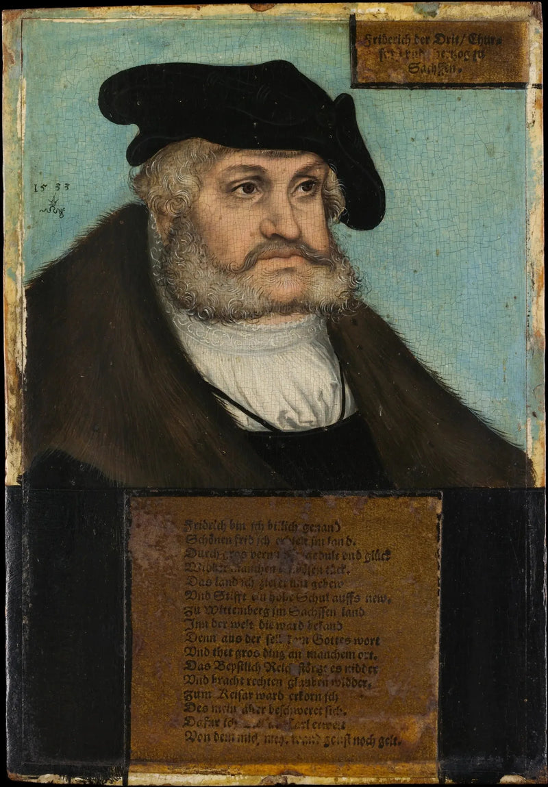 פרדריק השלישי (1463–1525), החכם, אלקטור של סקסוניה - לוקאס קרנאך הזקן