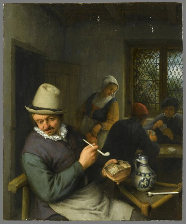 Fumeur dans une taverne - Adriaen van Ostade