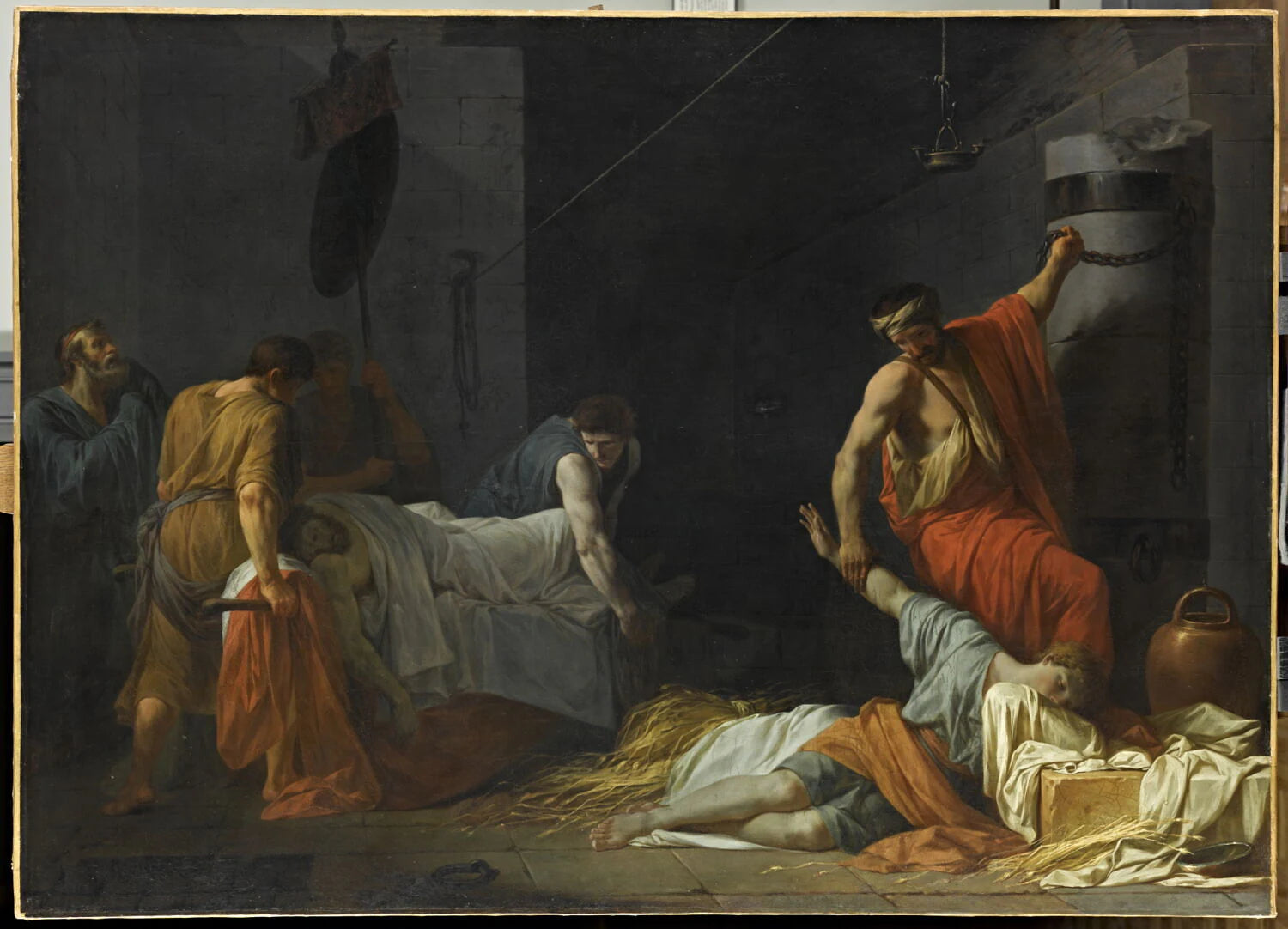 Les Funérailles de Miltiade - Pierre Peyron