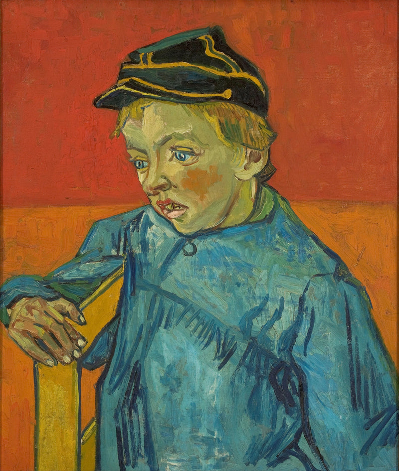 ילד עם כובע קפי - Vincent van Gogh