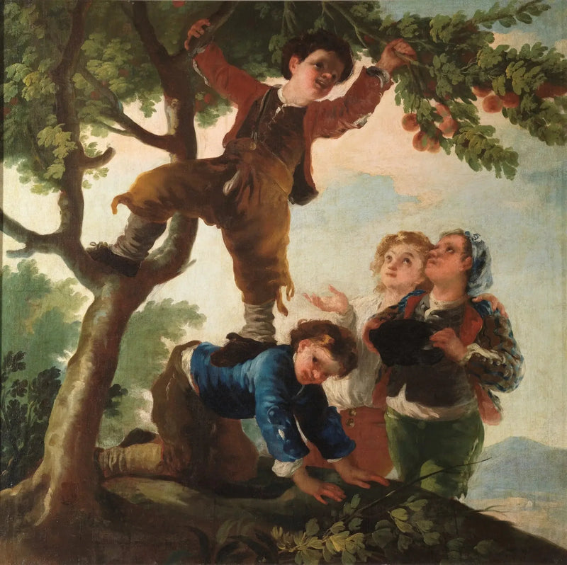 ילדים קוטפים פירות - פרנסיסקו גויה