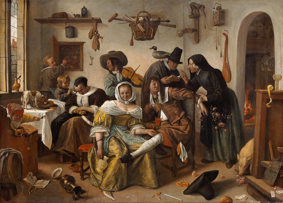 Gardez-vous du luxe - Jan Steen