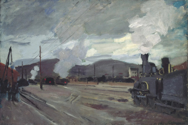תחנת Argenteuil W242 - קלוד מונה