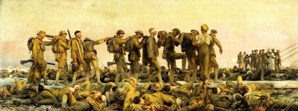 Gazés - John Singer Sargent image 1 copie de tableau peinte à la main
