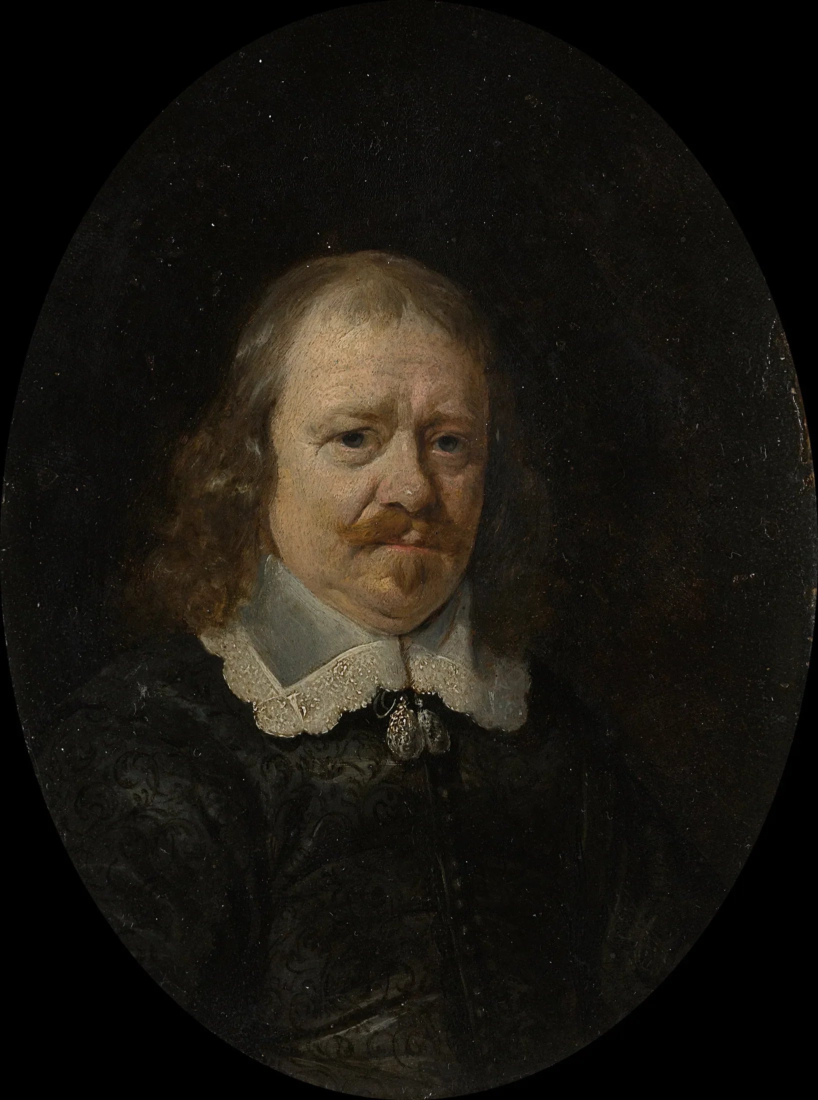 Godard van Reede (1588-1648), seigneur de Nederhorst. Délégué de la province d'Utrecht à la conférence de paix de Münster (1646-1648). - Gerard ter Borch image 1 reproduction de peinture à l’huile