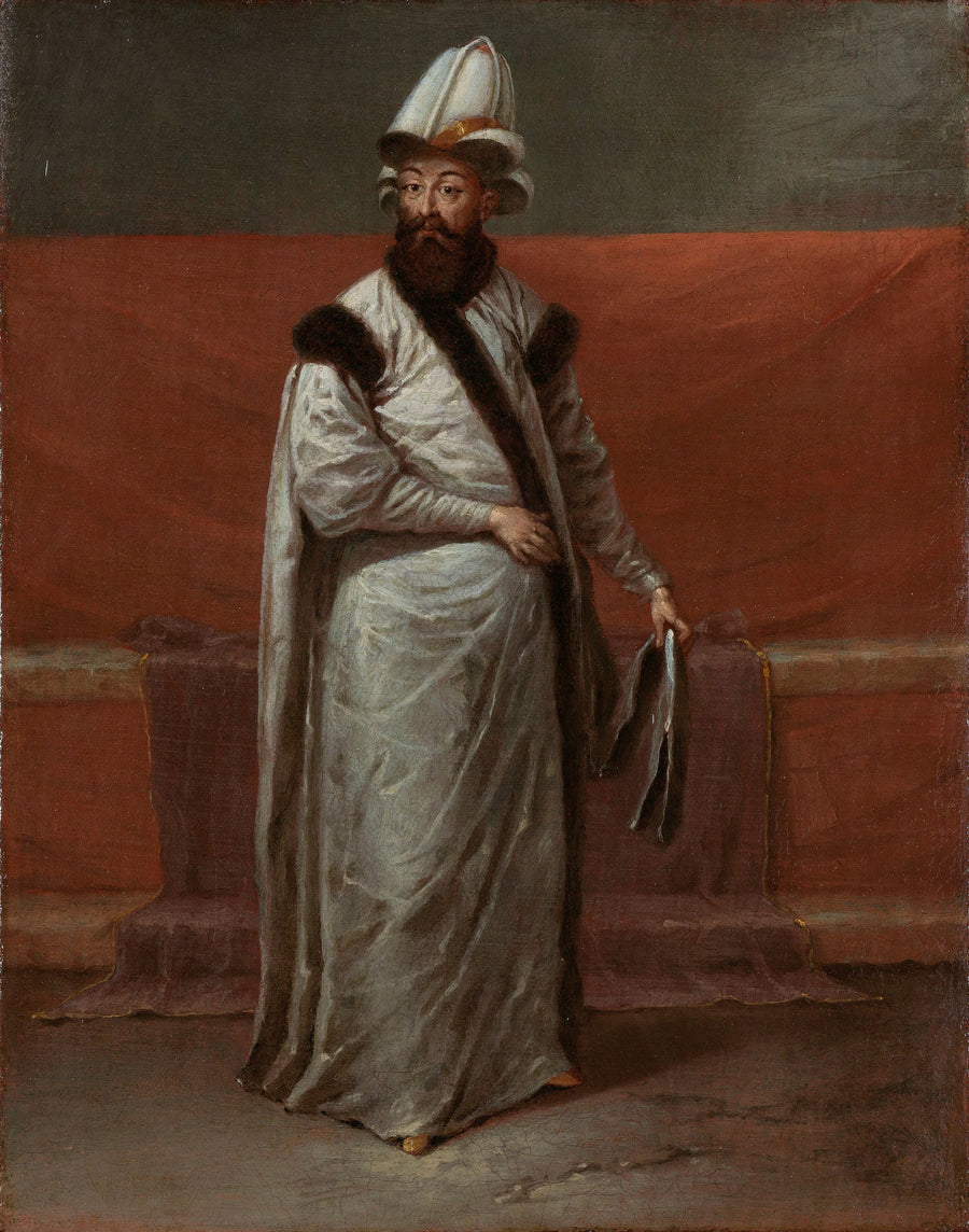 Le Grand Vizir Nevşehirli Damat Ĭbrahim Pasa - Jean-Baptiste van Mour