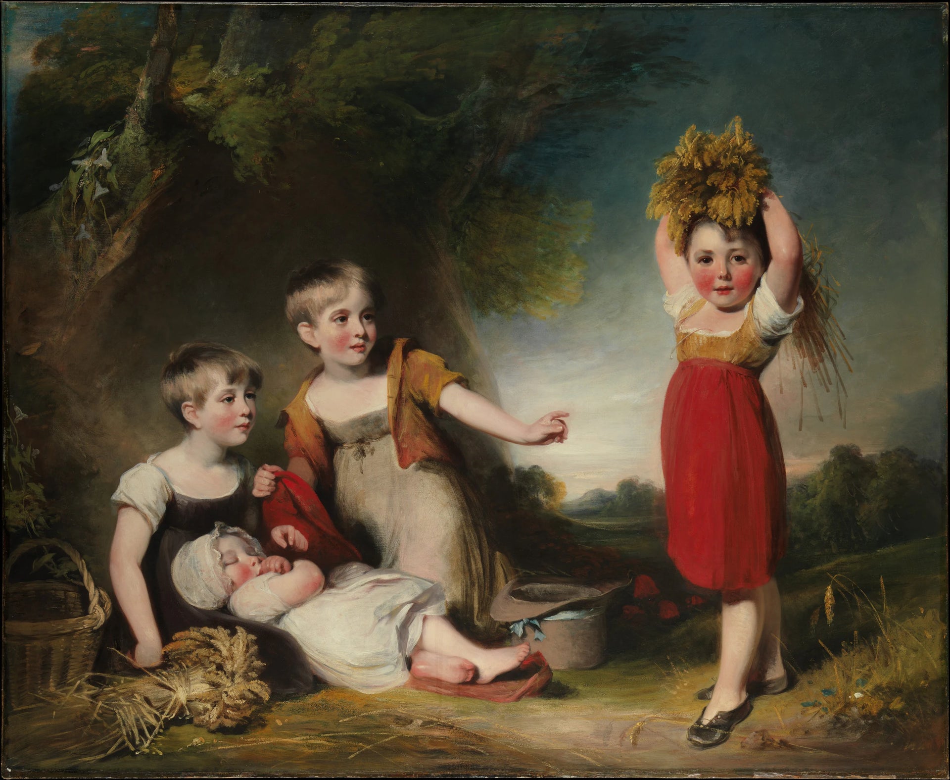 The Grandchildren of Sir William Heathcote, 3rd Baronet - William Owen