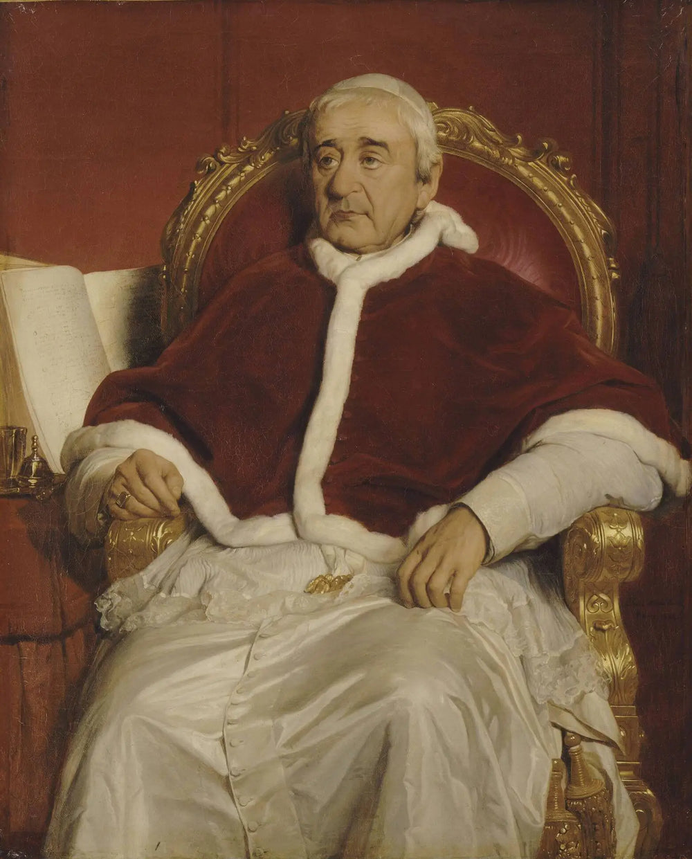 Grégoire XVI pape (1765-1846) - Paul Delaroche - Alpha Reproduction