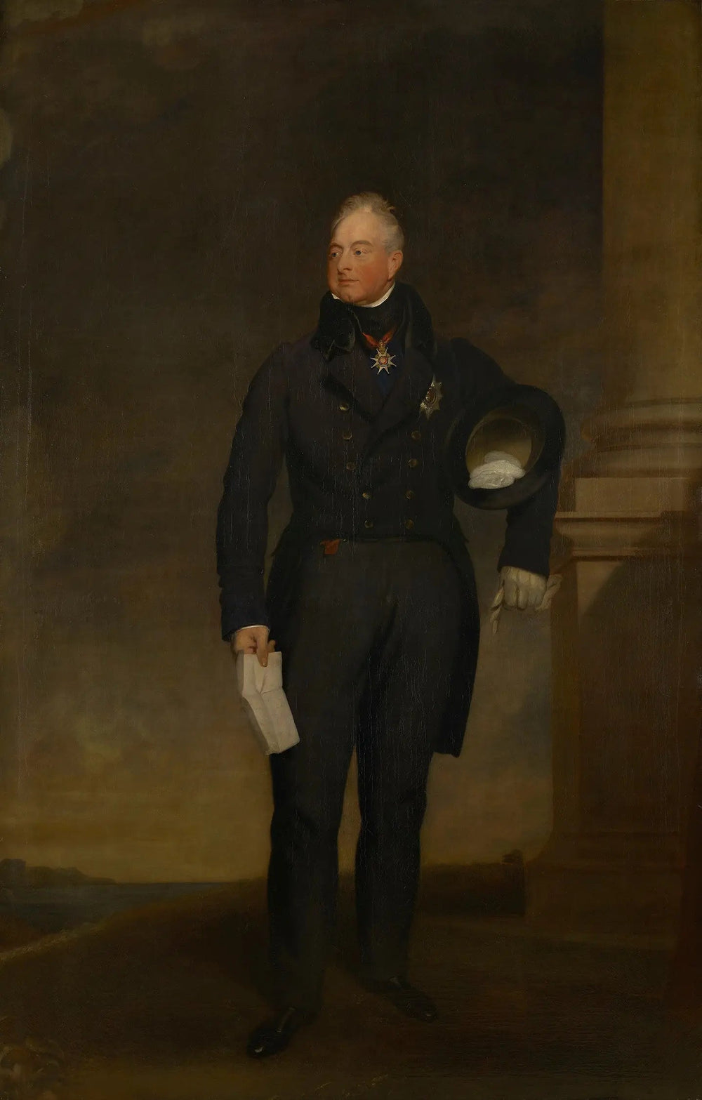 Guillaume IV (1765-1837) alors duc de Clarence - Thomas Lawrence image 1 reproduction réalisée par Alpha Reproduction