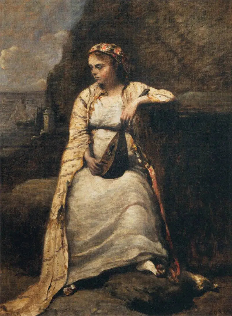 Haydée - Jean-Baptiste Camille Corot - Alpha Reproduction