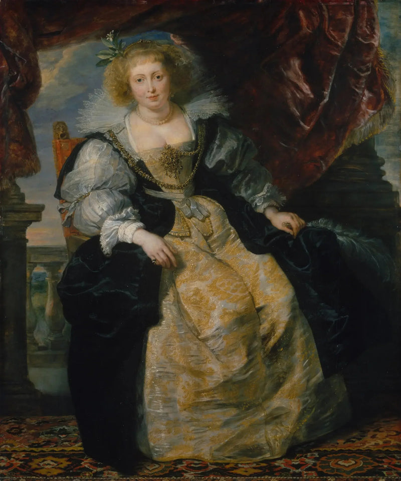 הלנה פורמנט בשמלת הכלה שלה - פיטר פול רובנס