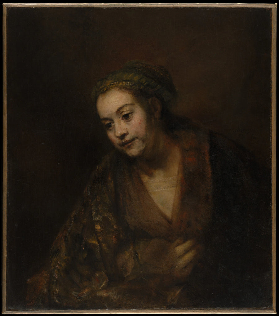 Hendrickje Stoffels – Rembrandt, milieu des années 1650