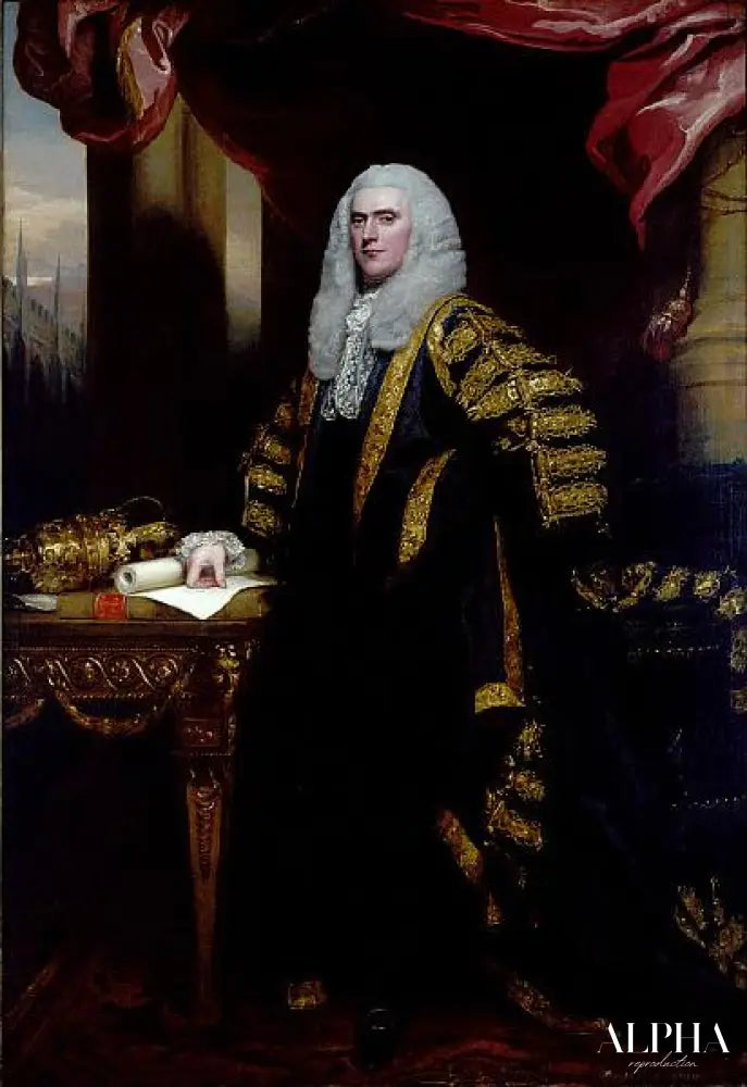 Henry Addington, premier vicomte de Sidmouth - John Singleton Copley - Reproductions de tableaux et peintures haut de gamme