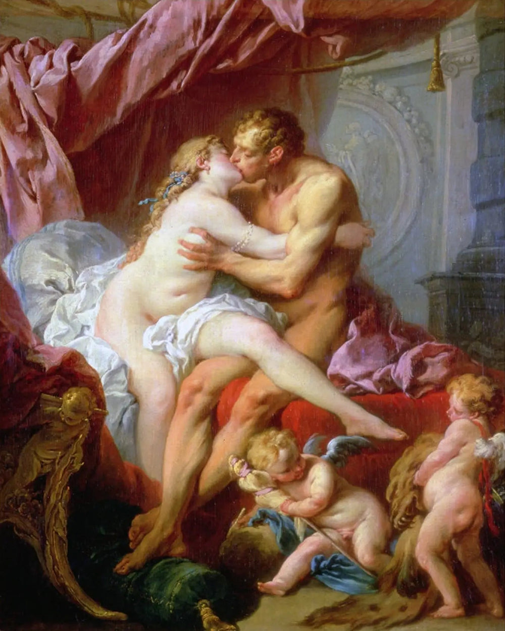Hercule et Omphale - François Boucher - Alpha Reproduction