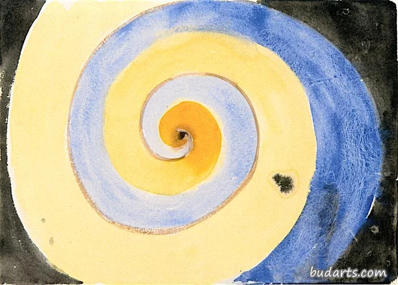À propos des fleurs et des arbres : Algue verte - Hilma af Klint