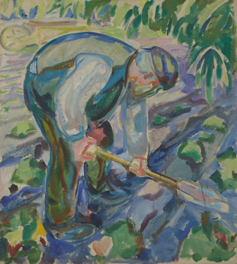 אדם חופר - אדvard מונק