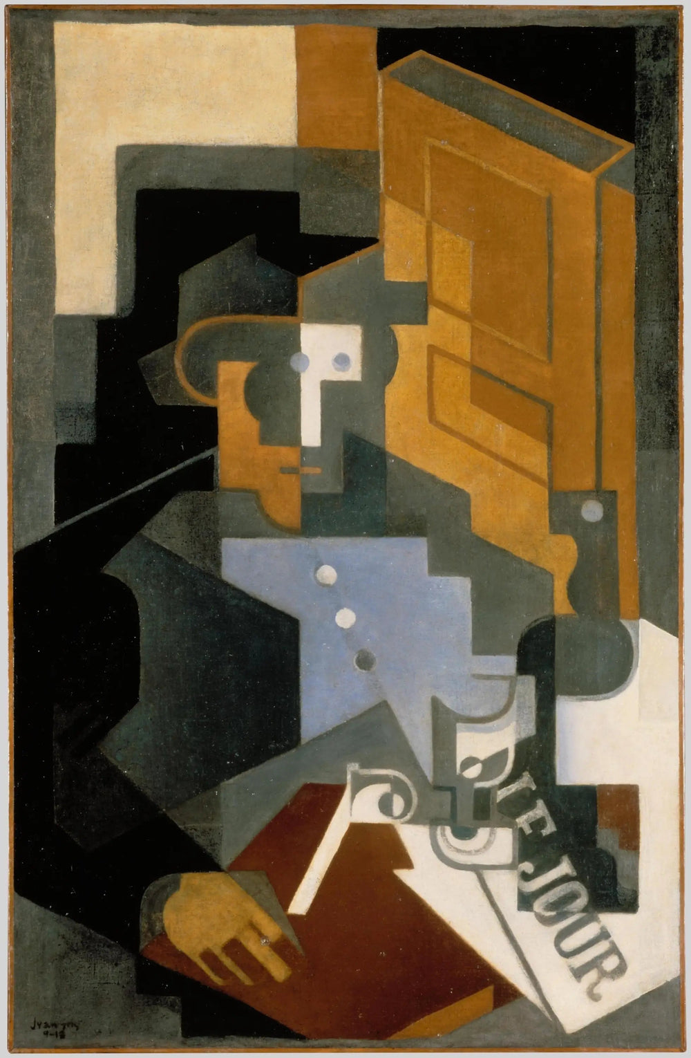 Homme de Touraine - Juan Gris - Alpha Reproduction