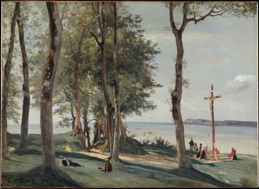 Honfleur : le Calvaire - Camille Corot