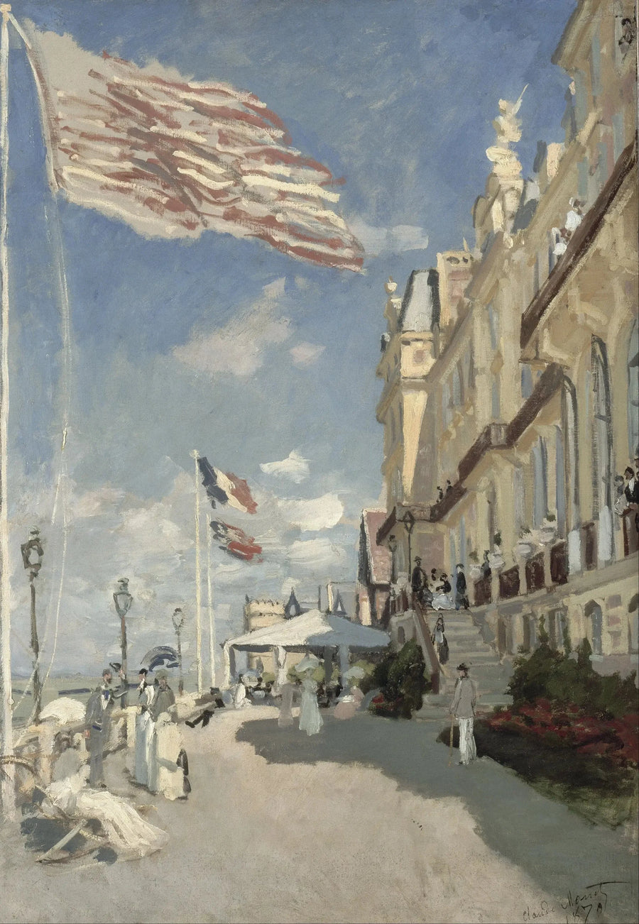 Hôtel des Roches Noires, Trouville W155 - קלוד מונה