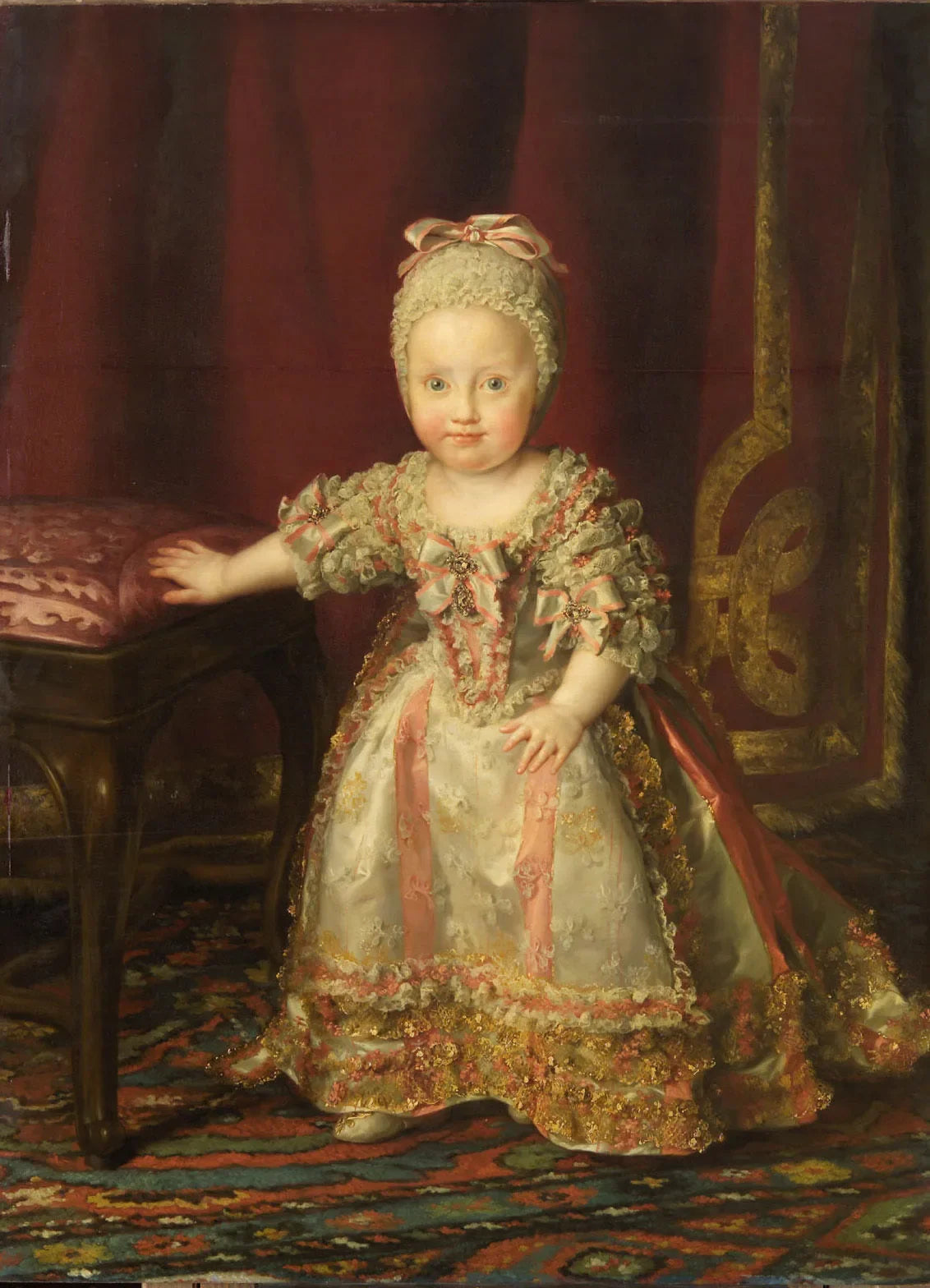 Infantin Maria Theresa von Neapel - Anton Raphael Mengs image 1 copie peinte à la main à l’huile