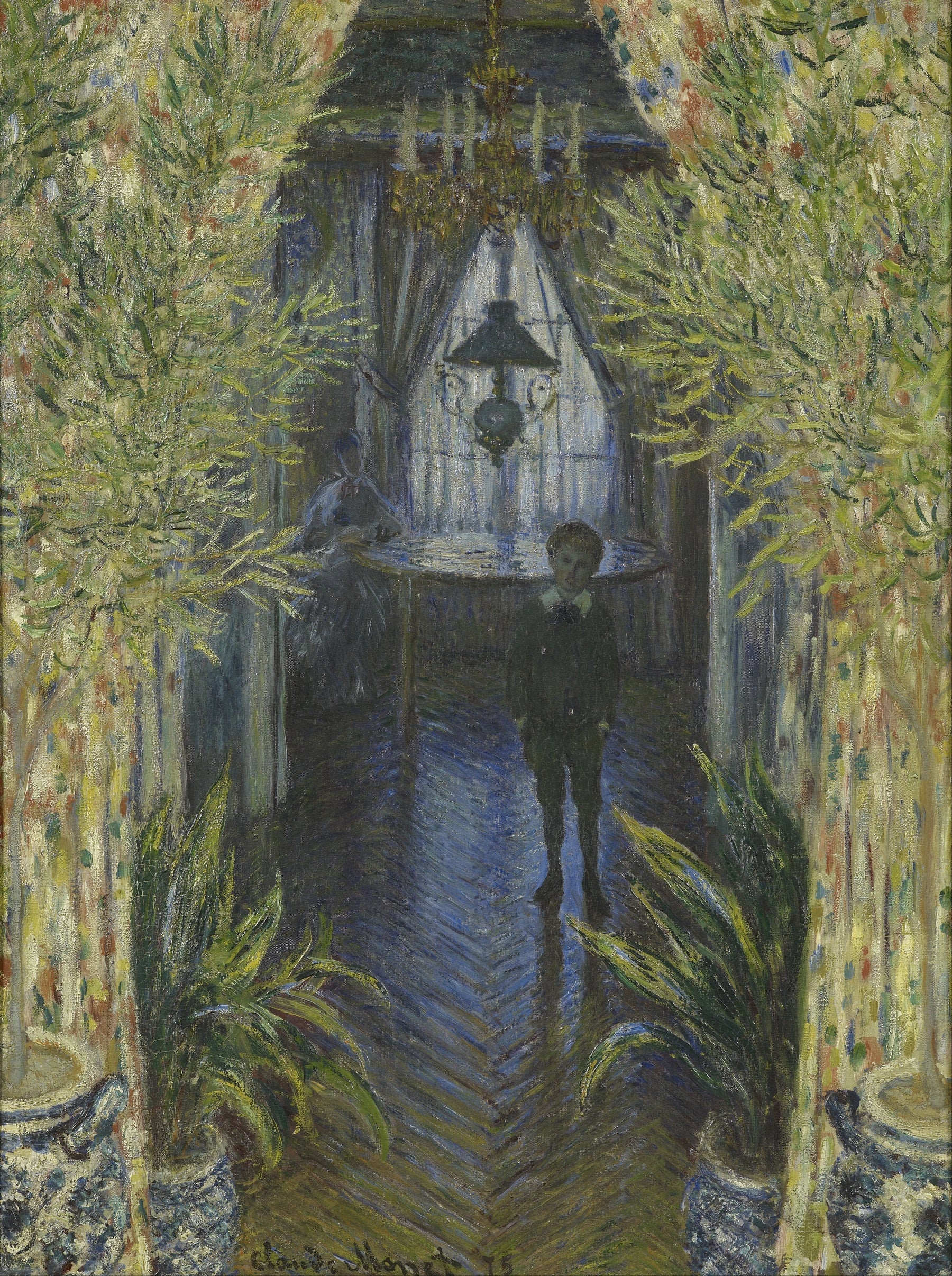 Intérieur d’appartement W365 par Claude Monet, 1875, musée d’Orsay
