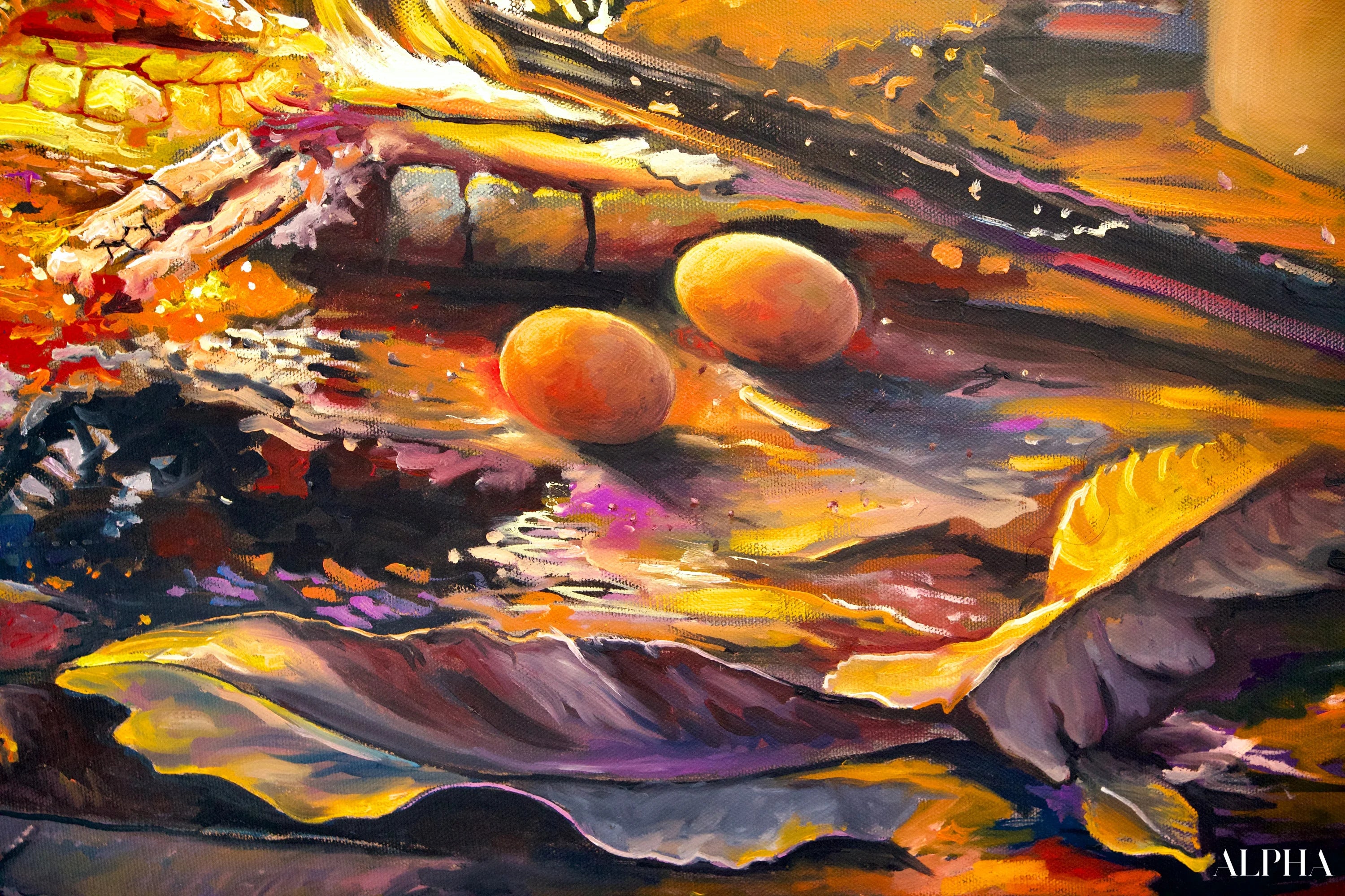 Issan | 160 X 120 cm Reproductions de tableaux à la peinture à l’huile