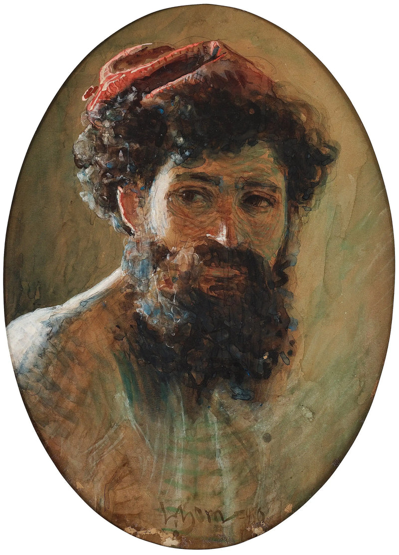 איטלקי עם כובע אדום - אנדרס זורן