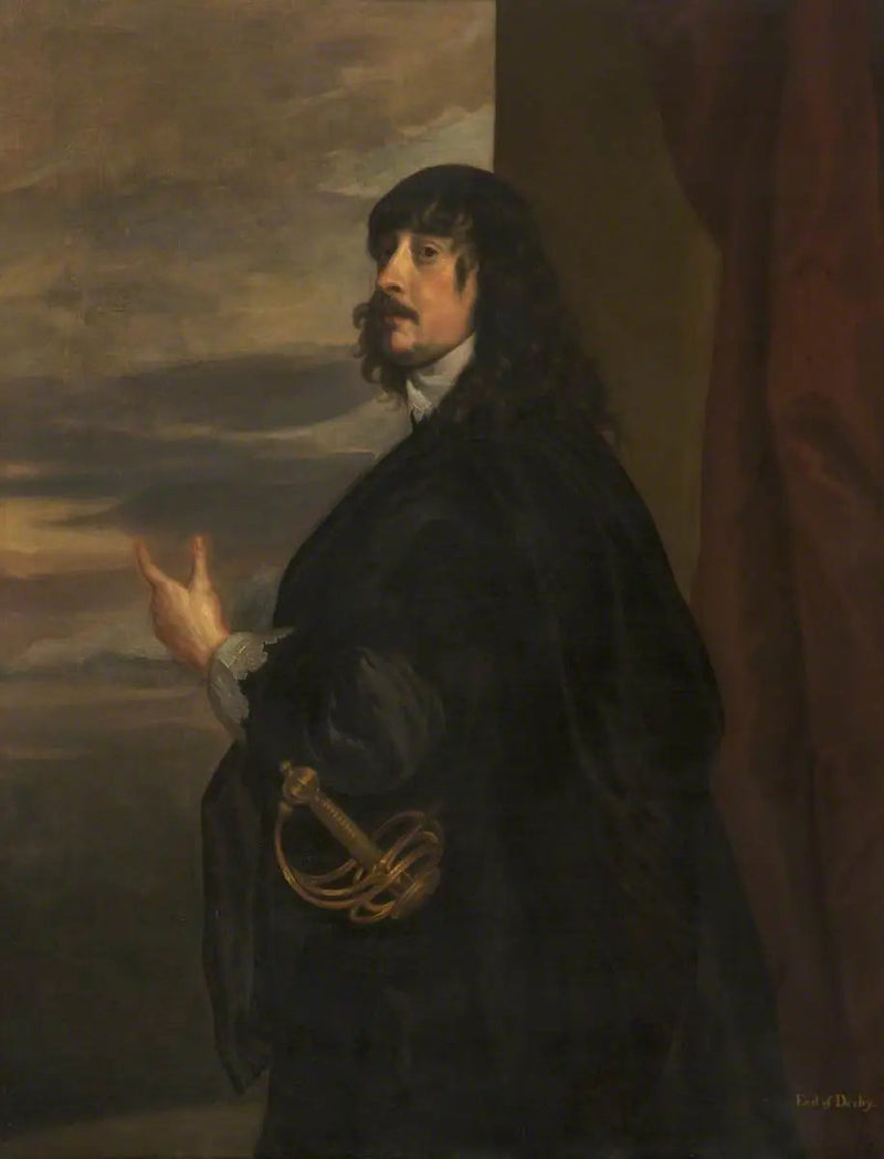 ג'יימס סטנלי (1607–1651), הרוזן השביעי של דרבי - אנטואן ואן דייק