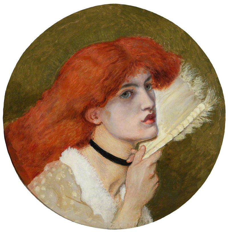 ג'יין בורדן, גב' וויליאם מוריס (1839-1914) - דנטה גבריאל רוסטי