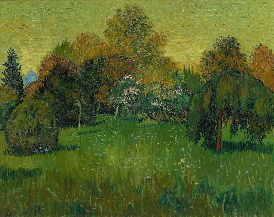 המשורר בגינה - Vincent van Gogh