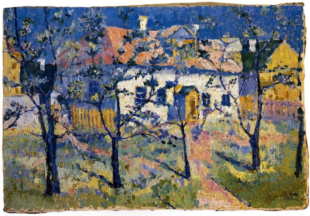 Jardin en fleurs - Kazimir Malevich - Alpha Reproduction