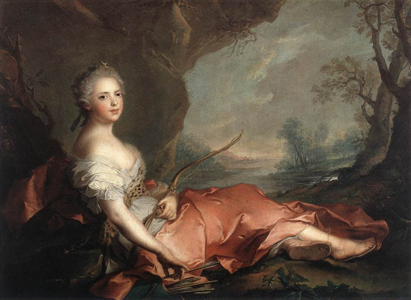 Madame Adélaïde en Diane - Jean-Marc Nattier
