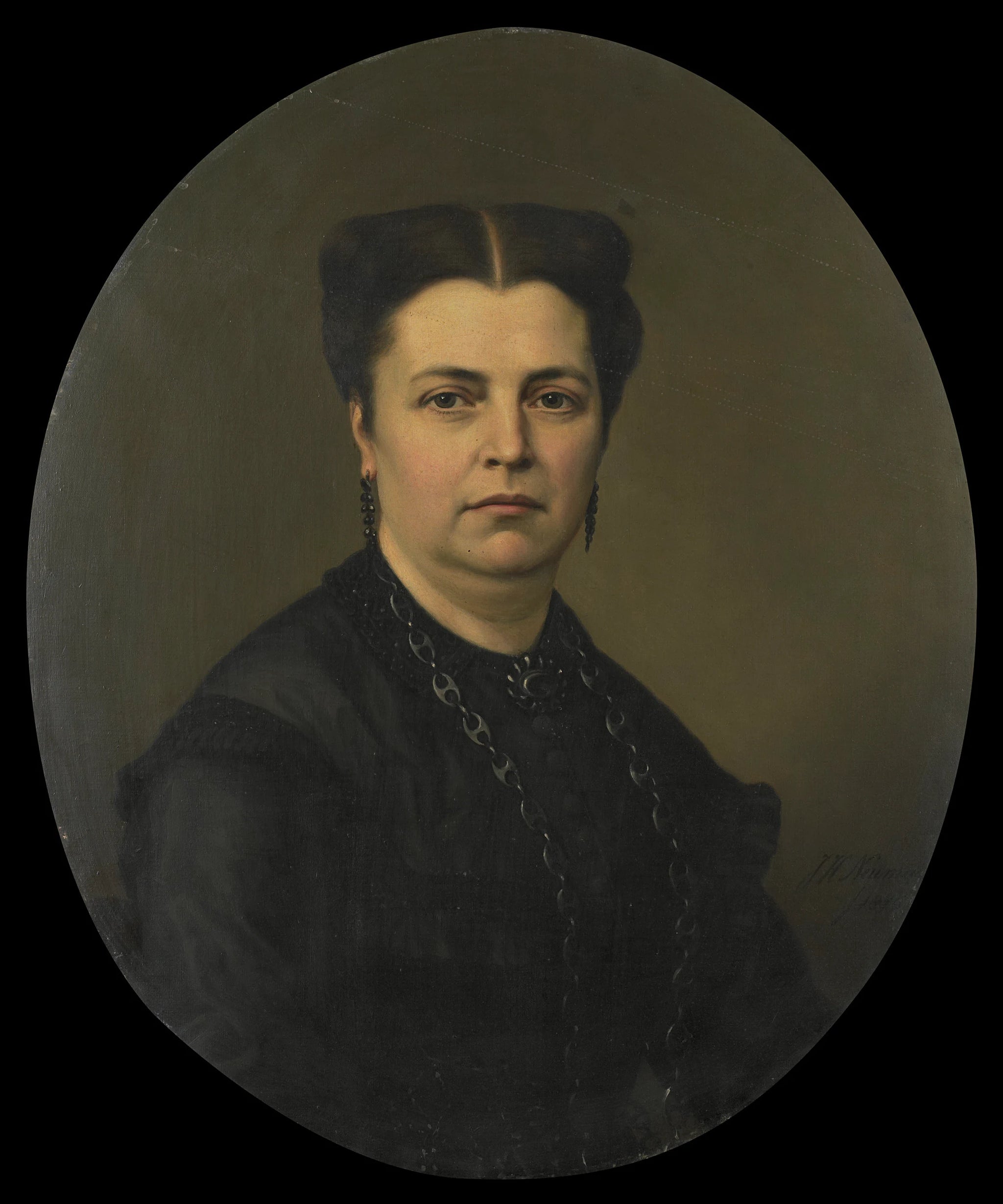 Jeanette Antoinette Pietermaat (1818-70). Épouse de Pieter Mijer - Johan Heinrich Neuman