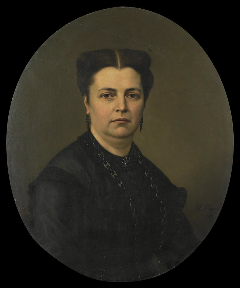 Jeanette Antoinette Pietermaat (1818-70). Épouse de Pieter Mijer - Johan Heinrich Neuman