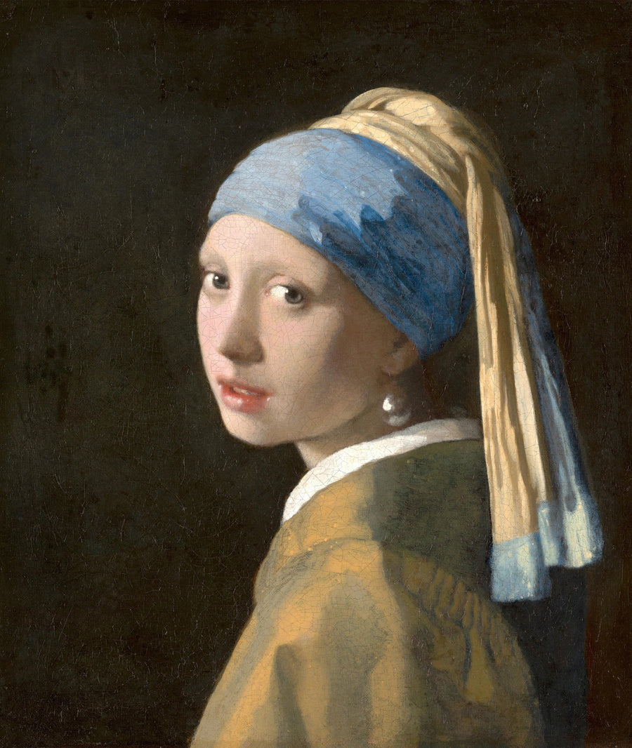 La Jeune Fille à la perle de Johannes Vermeer – reproduction peinture à l’huile sur toile