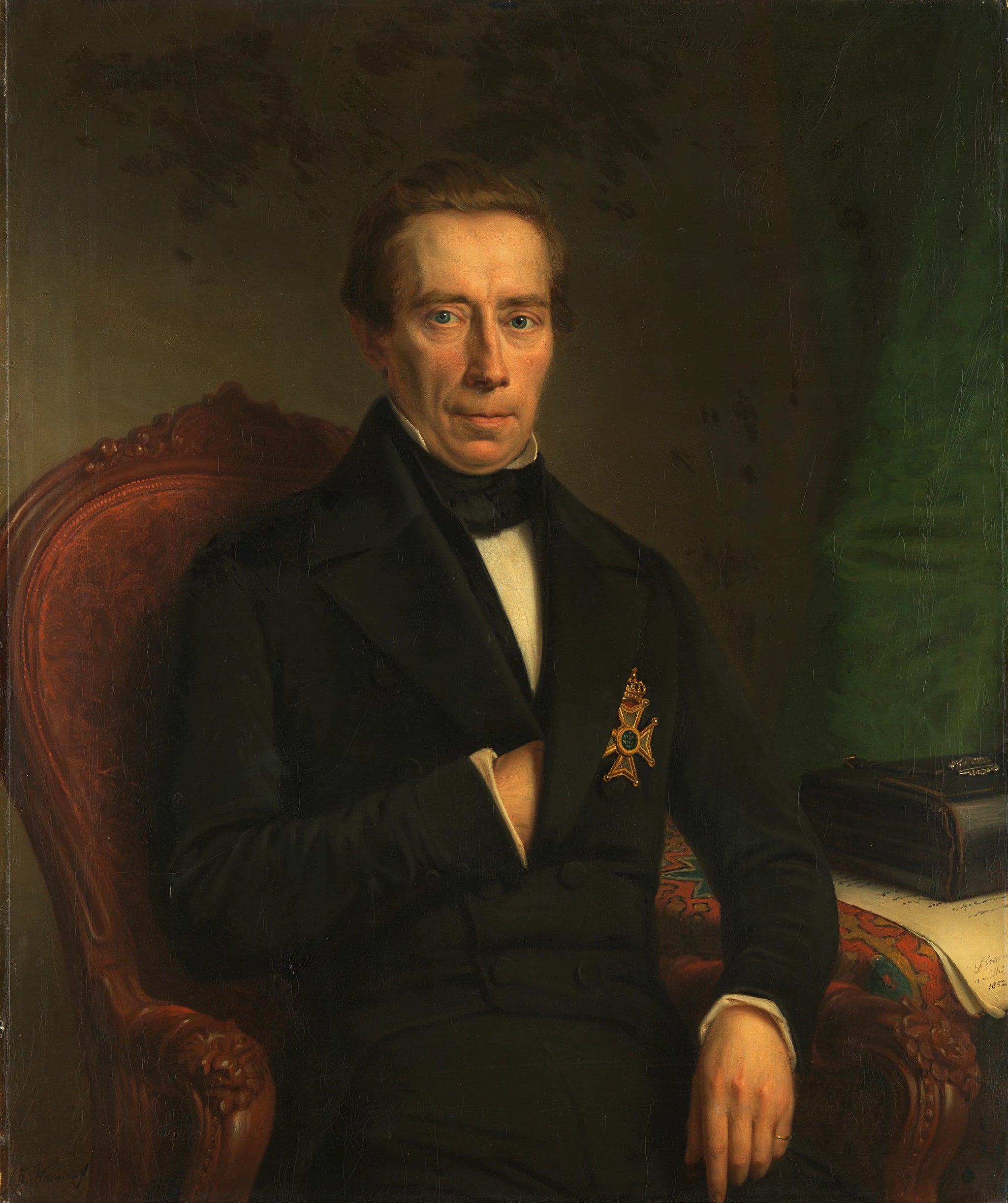 Johan Rudolf Thorbecke (1796-1872). Ministre d'État et ministre de l'Intérieur - Johan Heinrich Neuman