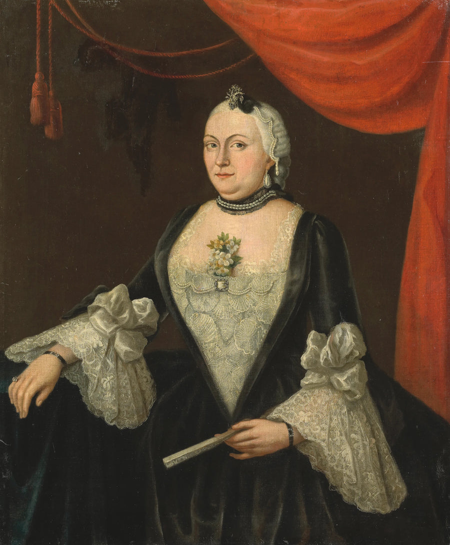 Johanna van Rijswijk (née en 1715). Épouse de Jan Hendrik van Rijswijk - Isaac Lodewijk La Fargue