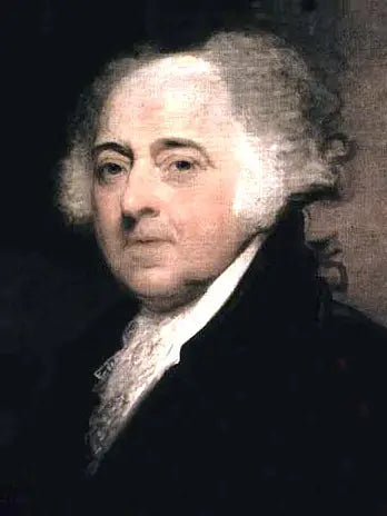 ג'ון אדמס, 1823–1824, הנשיא השני של ארצות הברית. - גילברט סטיוארט