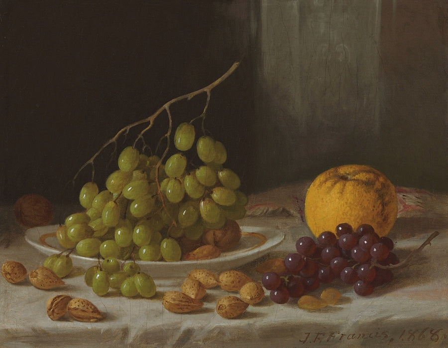 Still Life with Fruit - John F. Francis