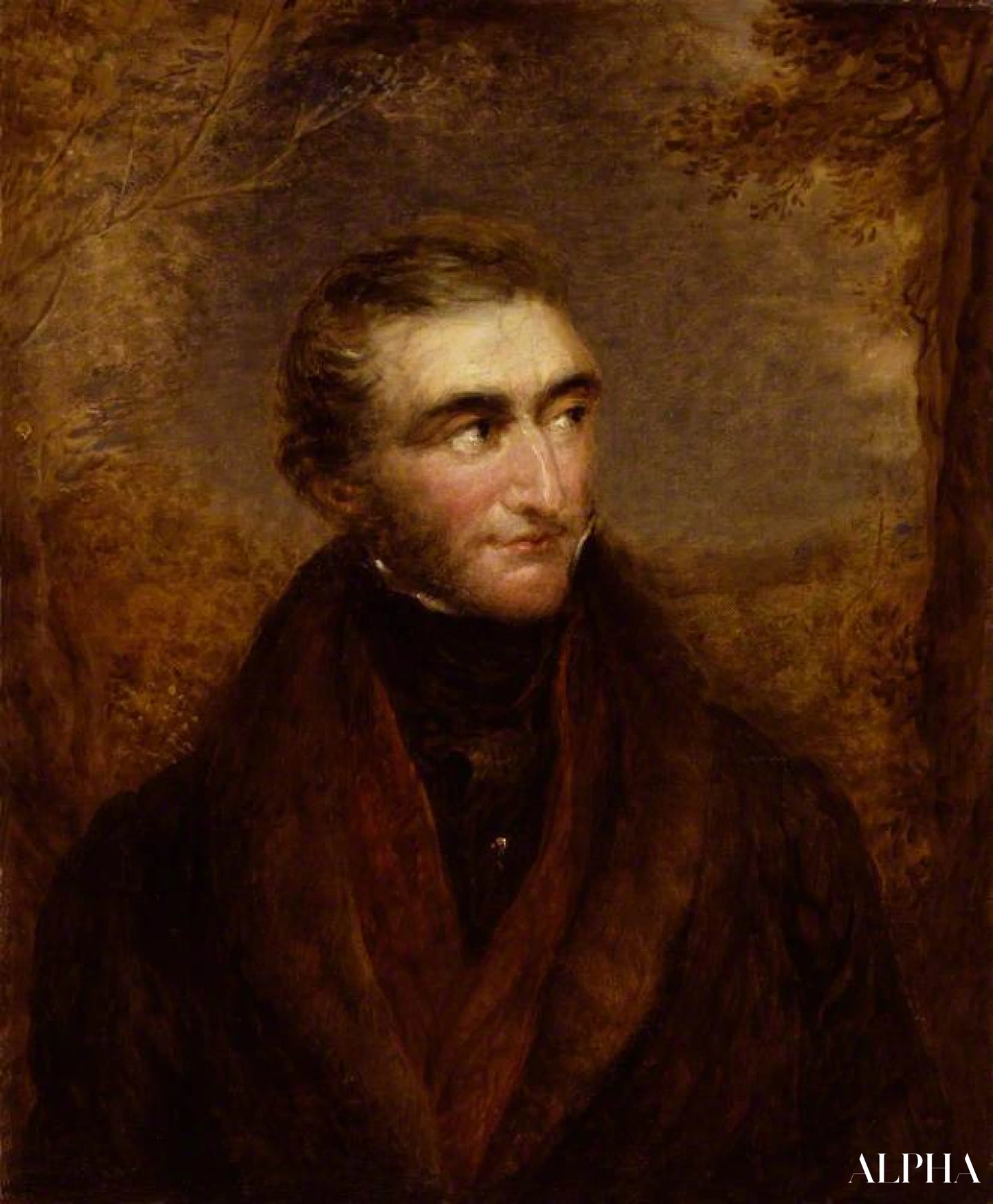 John Mallord William Turner en veste brune - William Turner - Reproductions de tableaux et peintures haut de gamme
