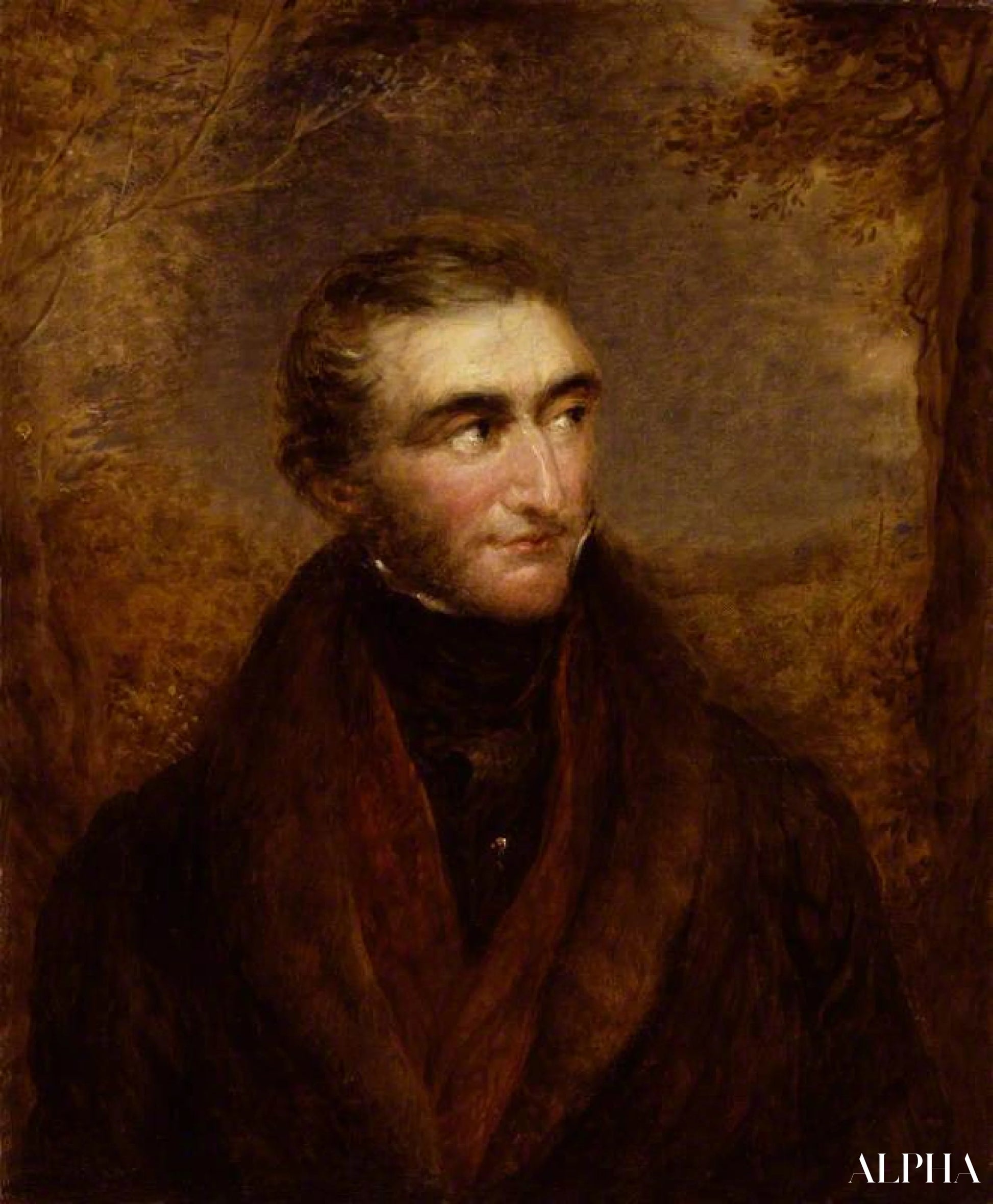 John Mallord William Turner en veste brune - William Turner - Reproductions de tableaux et peintures haut de gamme