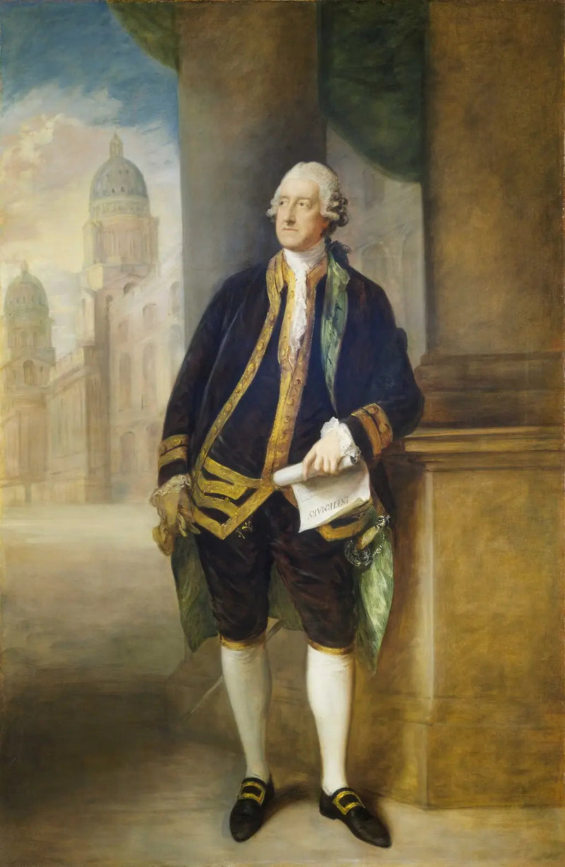 ג'ון מונטאגו, 1718-1792, הרוזן הרביעי של סנדוויץ', הלורד הראשון של הצי - תומאס גיינסבורו