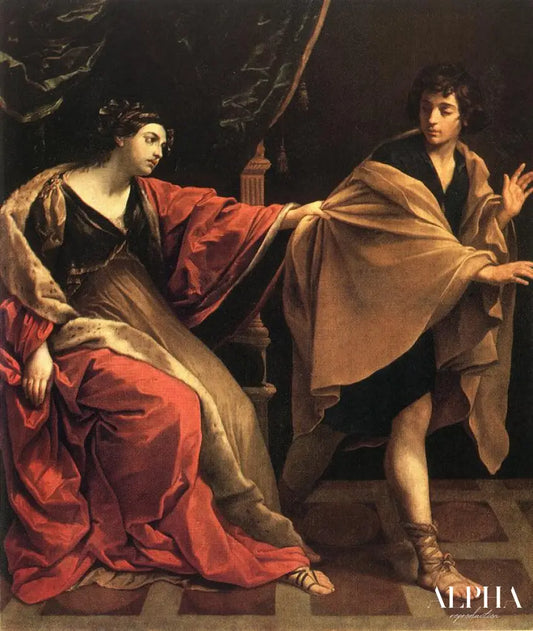 Joseph et la femme de Potiphar - Guido Reni Reproductions de tableaux à la peinture à l’huile