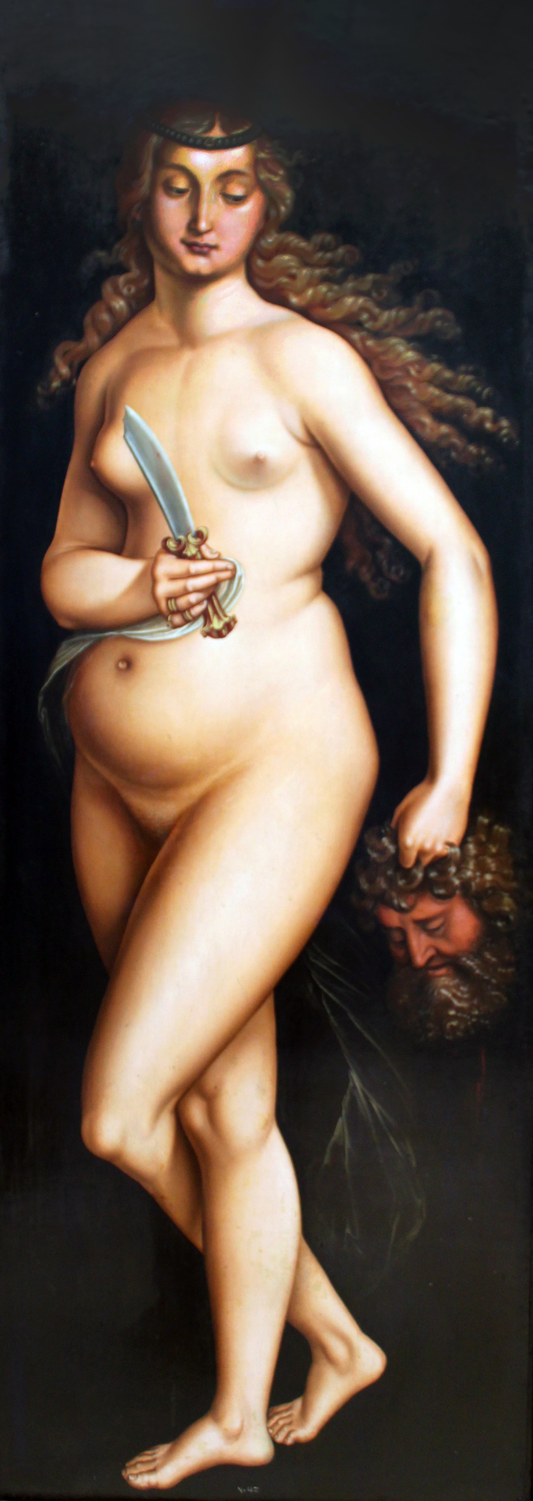 Judith avec la tête d'Holopherne - Hans Baldung Grien image 1 reproduction d’œuvre d’art à l’huile
